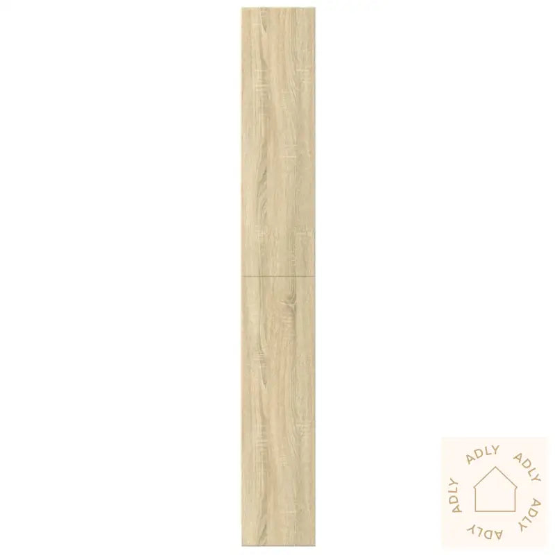 Bokhylle Sonoma Eik 60X24X176 Cm Konstruert Tre