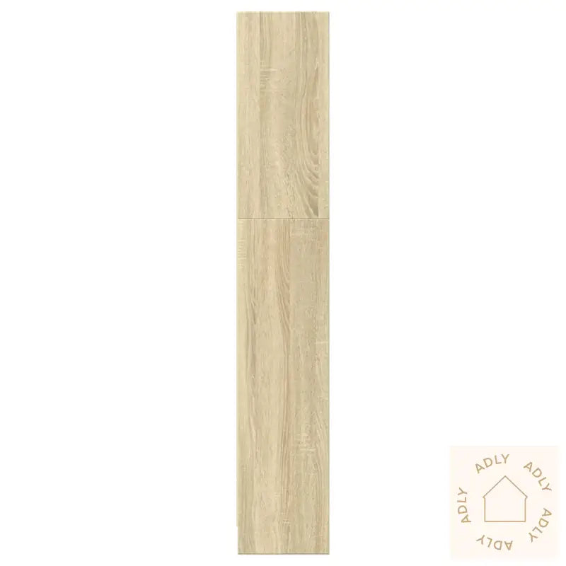 Bokhylle Sonoma Eik 40X24X143 Cm Konstruert Tre