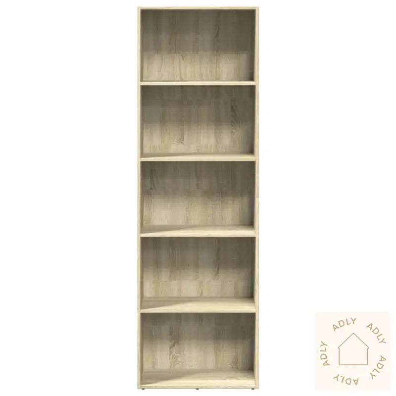 Bokhylle Sonoma Eik 60X30X189 Cm Konstruert Tre