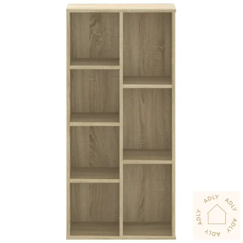Bokhylle Sonoma Eik 50X25X105 Cm Konstruert Tre