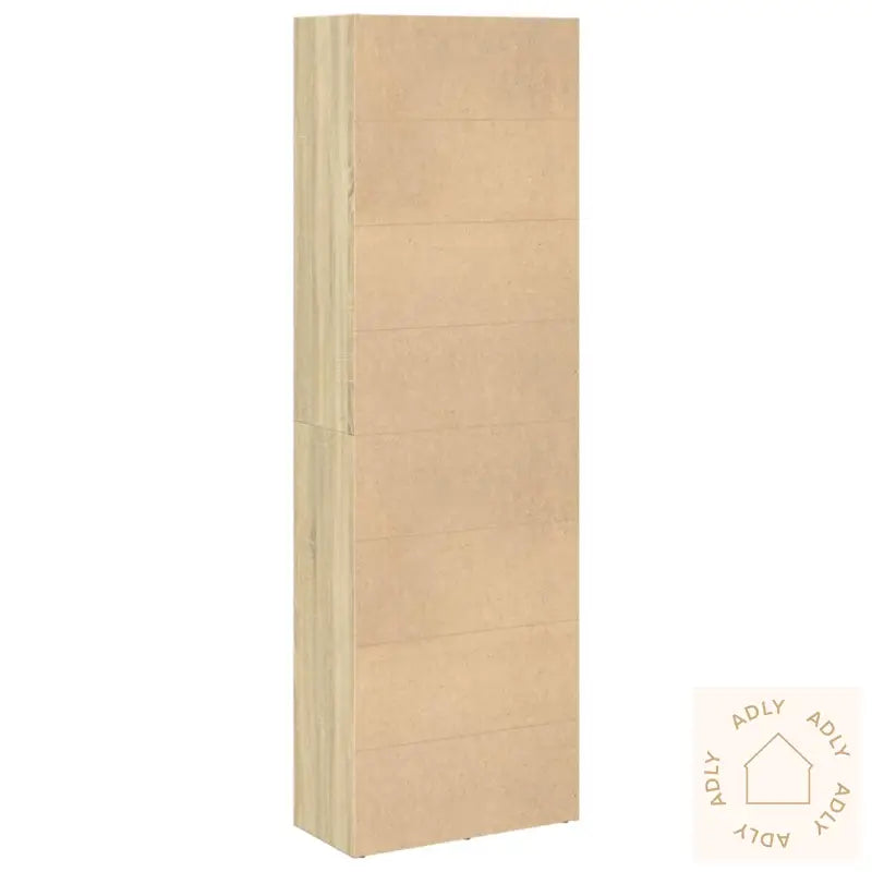 Bokhylle Sonoma Eik 60X30X189 Cm Konstruert Tre