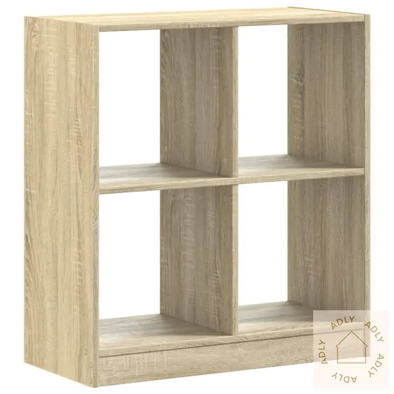 Bokhylle Sonoma Eik 68,5X32X75 Cm Konstruert Tre