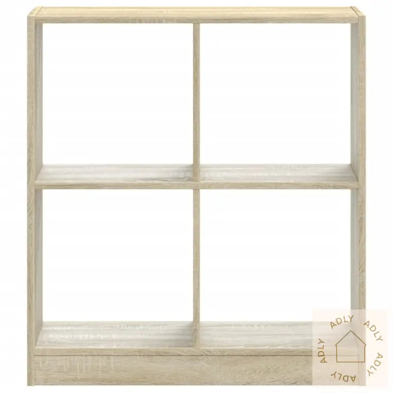 Bokhylle Sonoma Eik 68,5X32X75 Cm Konstruert Tre