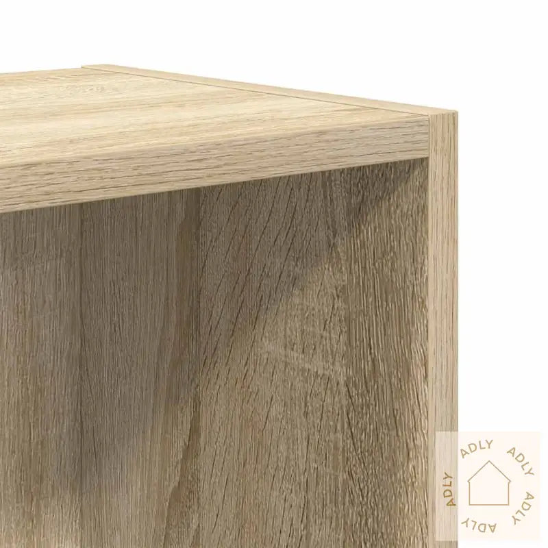 Bokhylle Sonoma Eik 31X24X52 Cm Konstruert Tre