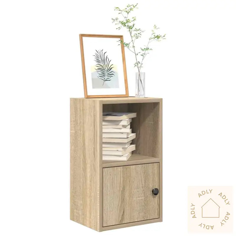 Bokhylle Sonoma Eik 31X24X52 Cm Konstruert Tre