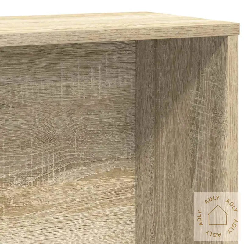 Bokhylle Sonoma Eik 60X24X120 Cm Konstruert Tre