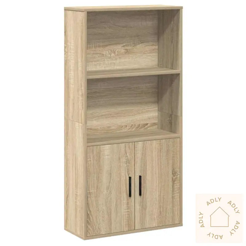Bokhylle Sonoma Eik 60X24X120 Cm Konstruert Tre
