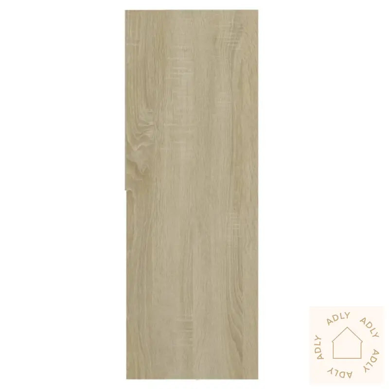 Bokhylle Sonoma Eik 67X24X161 Cm Konstruert Tre
