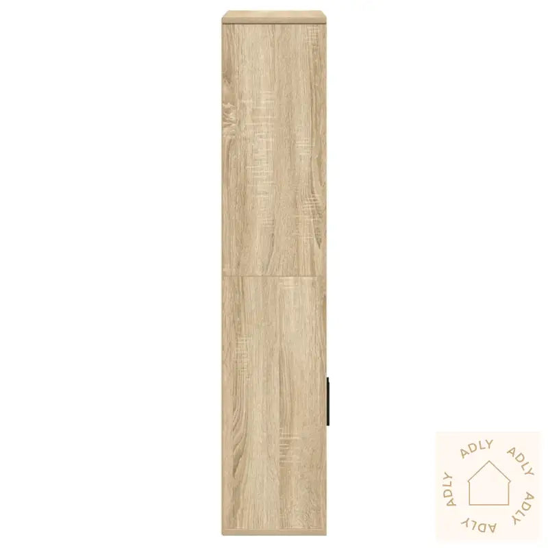 Bokhylle Sonoma Eik 60X24X120 Cm Konstruert Tre