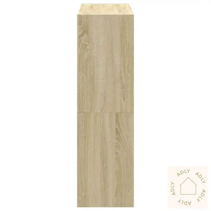 Bokhylle Sonoma Eik 102X32X108 Cm Konstruert Tre