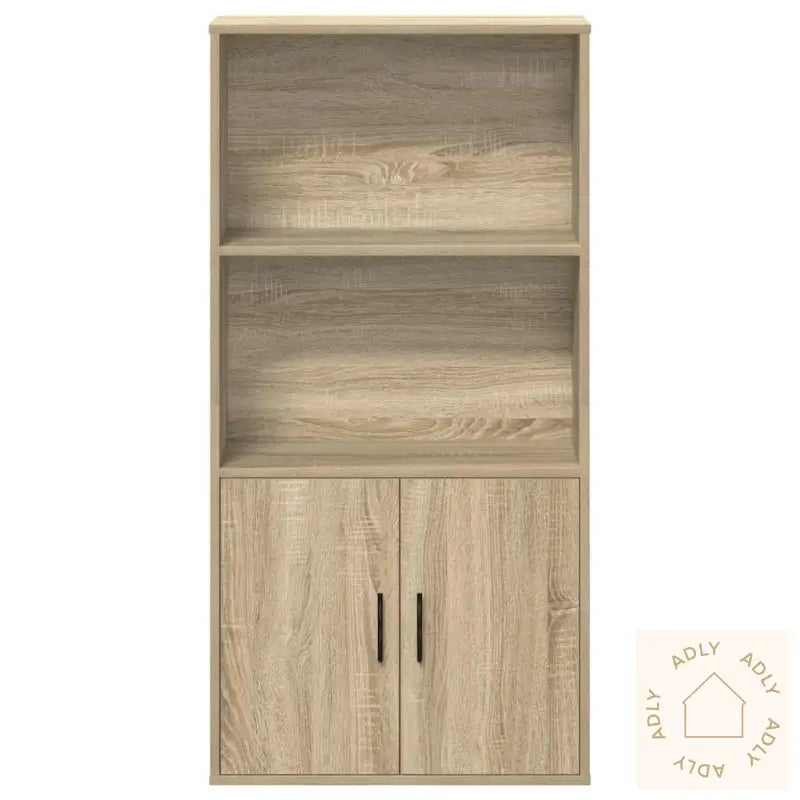 Bokhylle Sonoma Eik 60X24X120 Cm Konstruert Tre