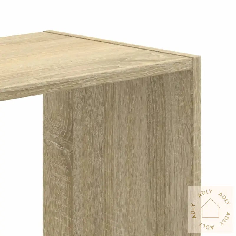 Bokhylle Sonoma Eik 102X32X108 Cm Konstruert Tre