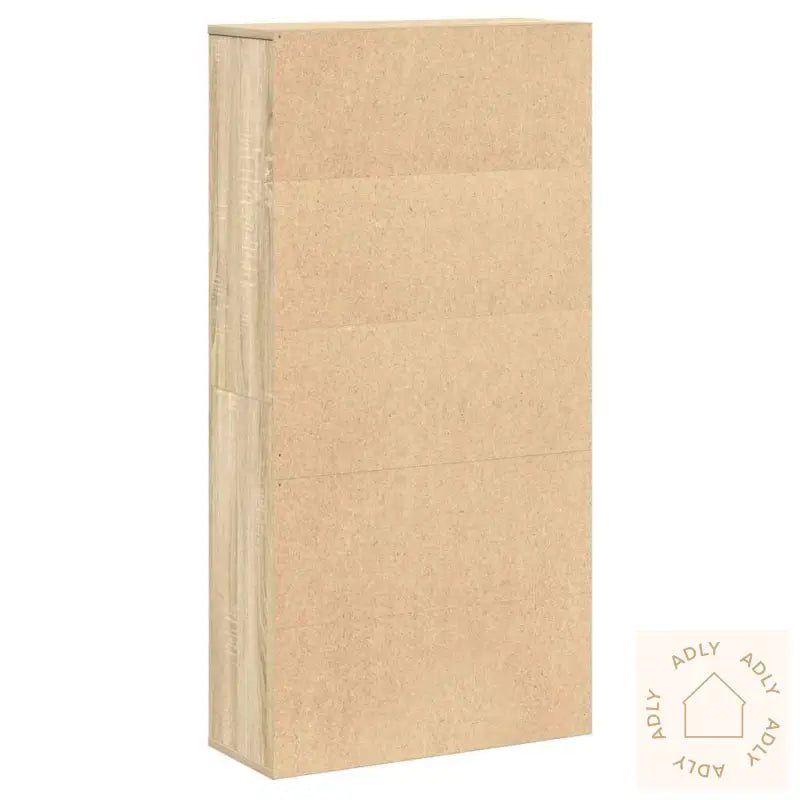Bokhylle Sonoma Eik 60X24X120 Cm Konstruert Tre