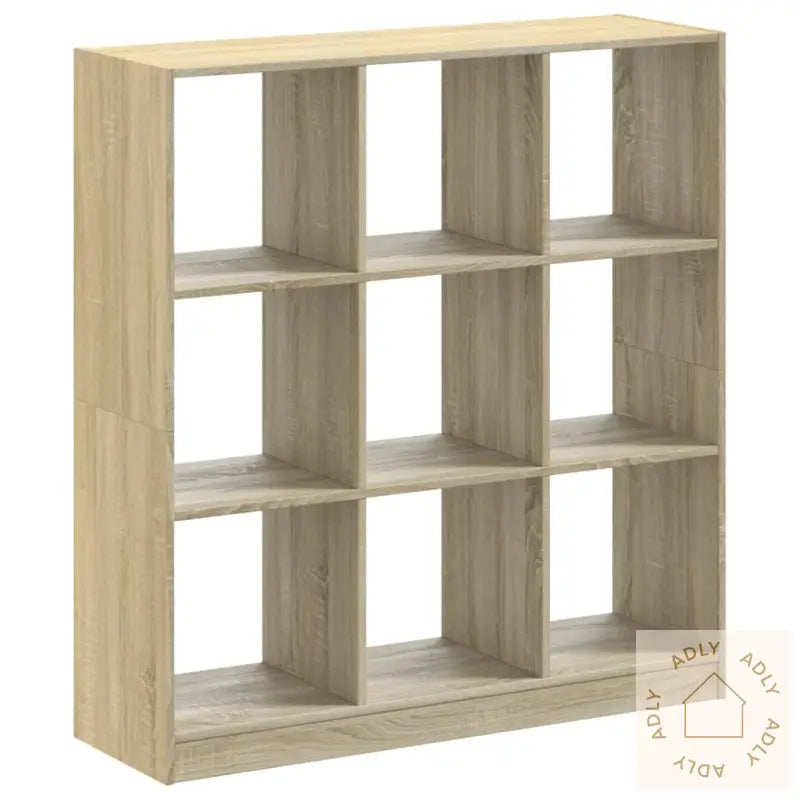 Bokhylle Sonoma Eik 102X32X108 Cm Konstruert Tre