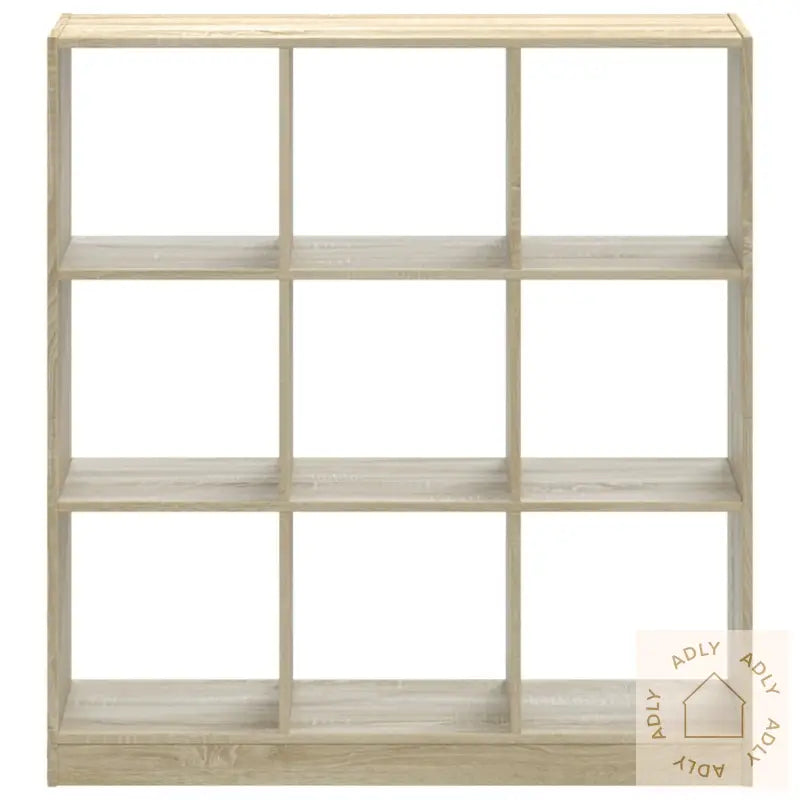 Bokhylle Sonoma Eik 102X32X108 Cm Konstruert Tre