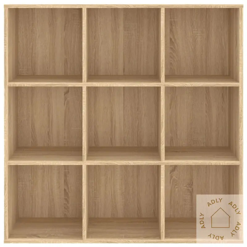 Bokhylle Sonoma Eik 98X29X97,5 Cm Konstruert Tre