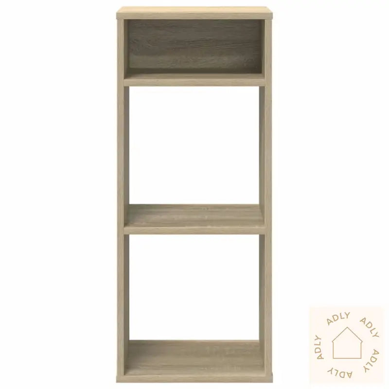 Bokhylle Sonoma Eik 34X31X80 Cm Konstruert Tre