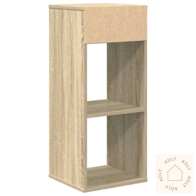 Bokhylle Sonoma Eik 34X31X80 Cm Konstruert Tre
