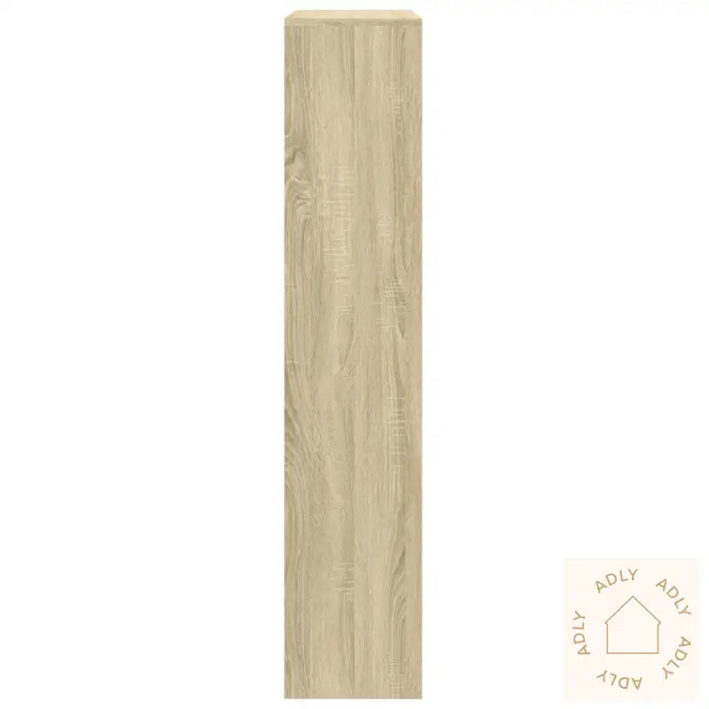 Bokhylle 4 Etasjer Sonoma Eik 143,5X29X143,5 Cm Konstruert Tre