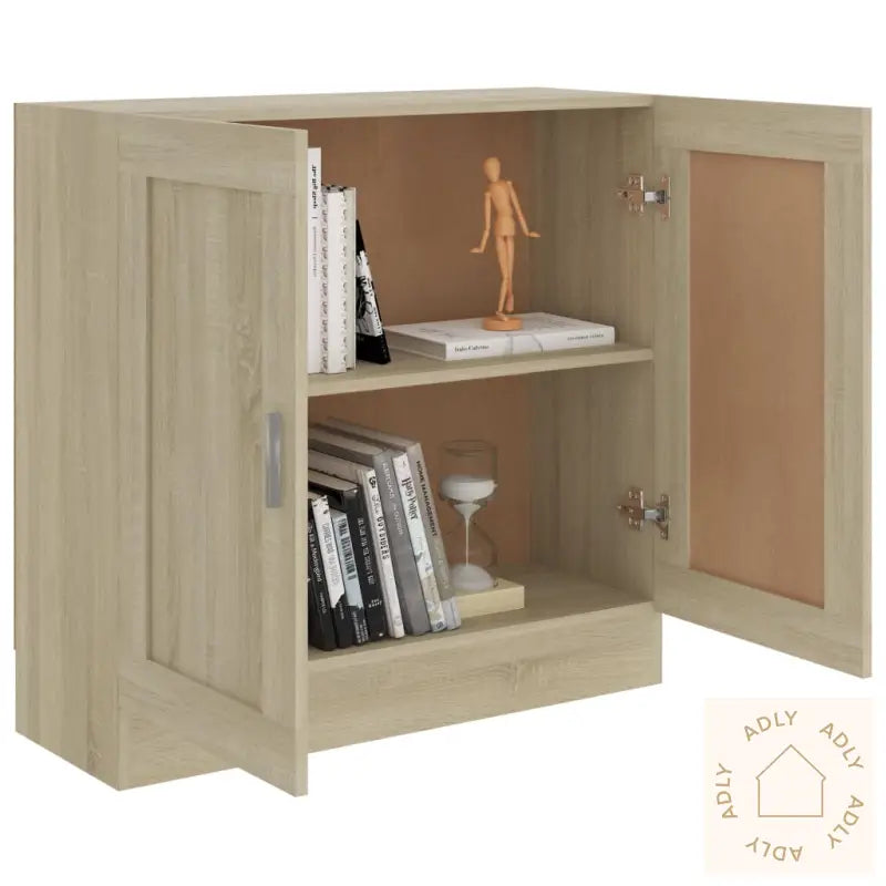 Bokhylle Sonoma Eik 82,5X30,5X80 Cm Konstruert Tre