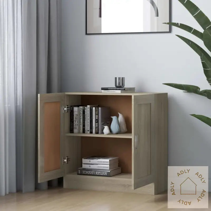 Bokhylle Sonoma Eik 82,5X30,5X80 Cm Konstruert Tre