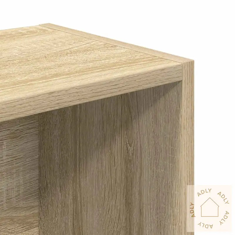 Bokhylle Sonoma Eik 31X24X102 Cm Konstruert Tre