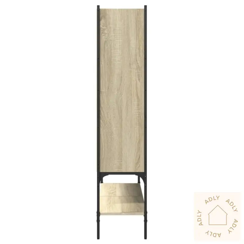 Bokhylle Sonoma Eik 102X30X141,5 Cm Konstruert Tre