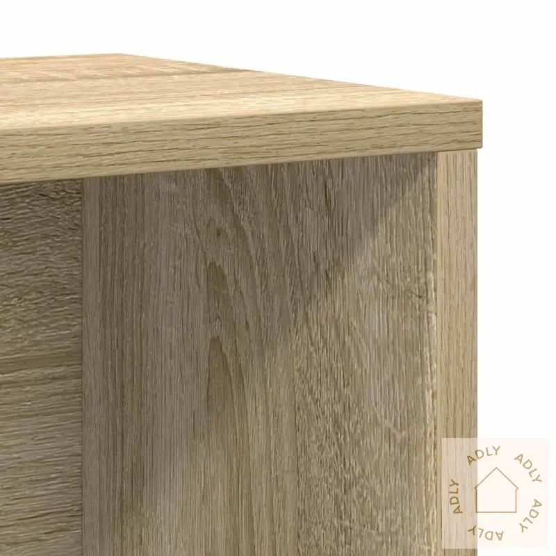 Bokhylle Sonoma Eik 60X24X76,5 Cm Konstruert Tre