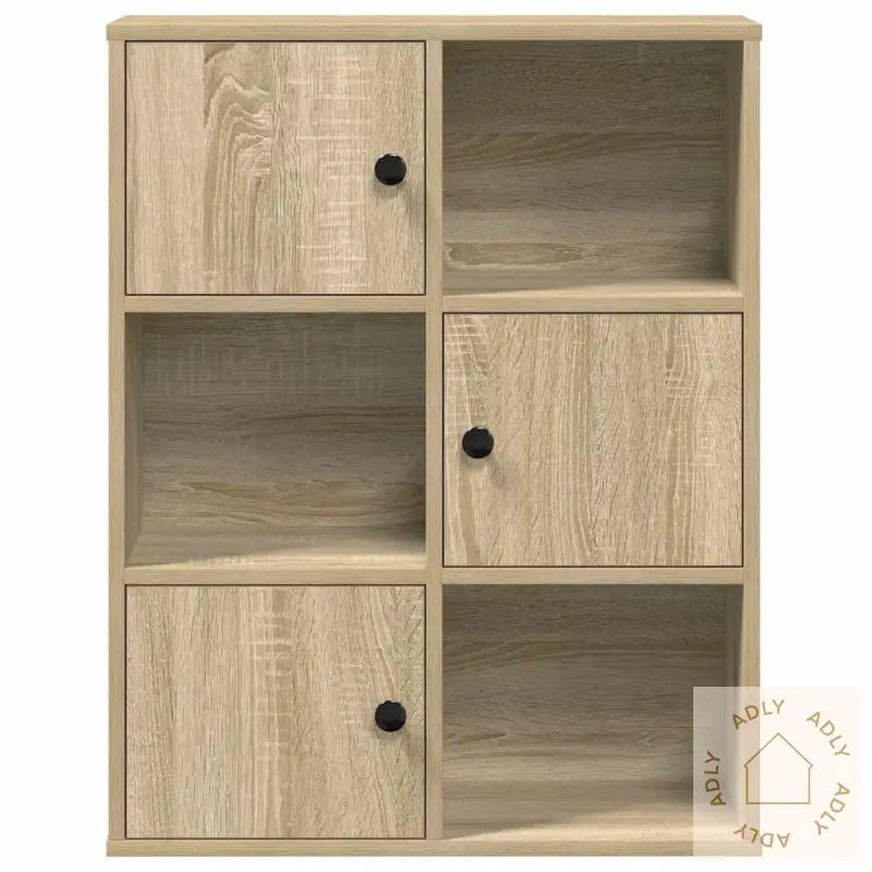 Bokhylle Sonoma Eik 60X24X76,5 Cm Konstruert Tre