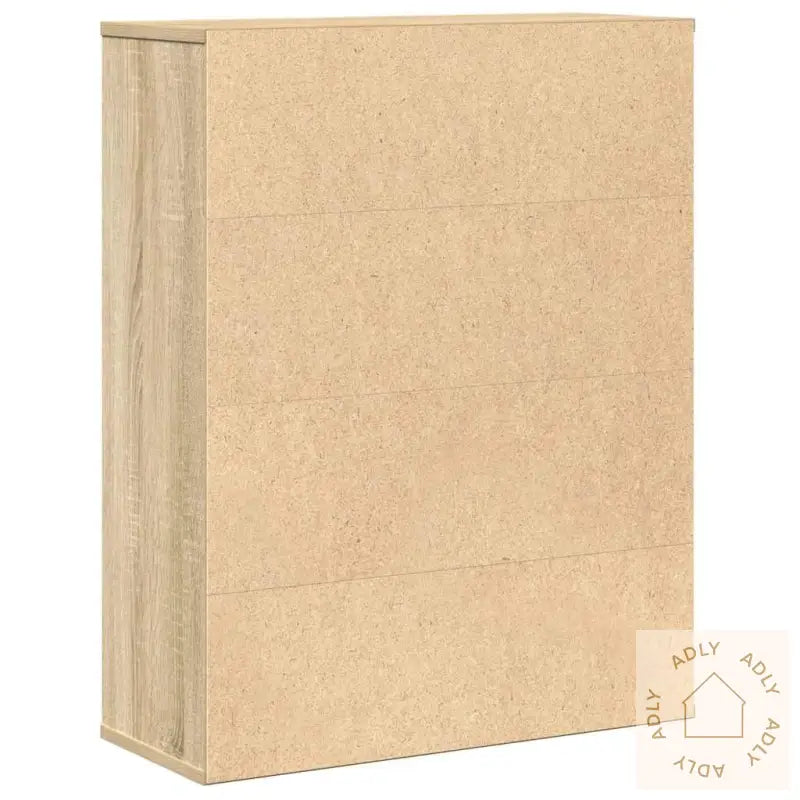 Bokhylle Sonoma Eik 60X24X76,5 Cm Konstruert Tre