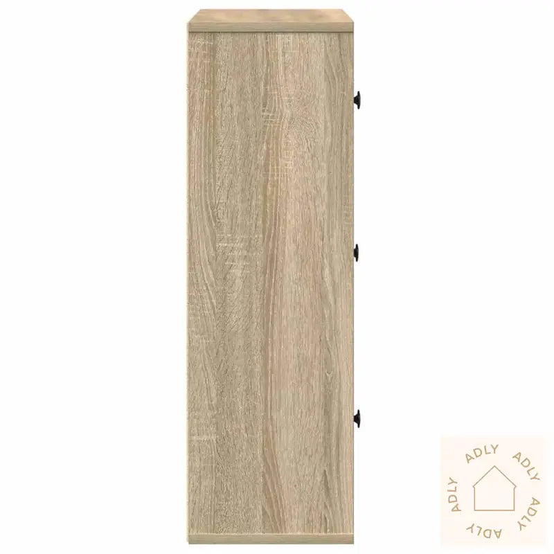 Bokhylle Sonoma Eik 60X24X76,5 Cm Konstruert Tre