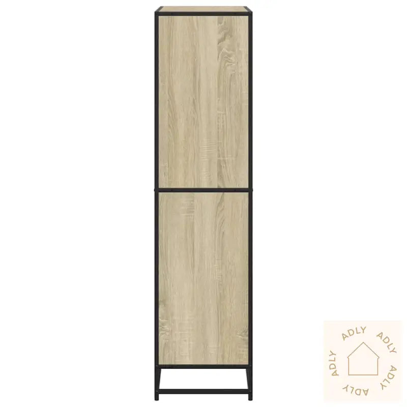 Bokhylle Sonoma Eik 80,5X35X139 Cm Konstruert Tre