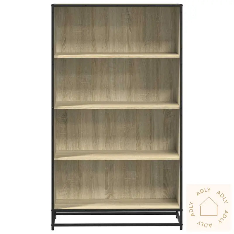 Bokhylle Sonoma Eik 80,5X35X139 Cm Konstruert Tre