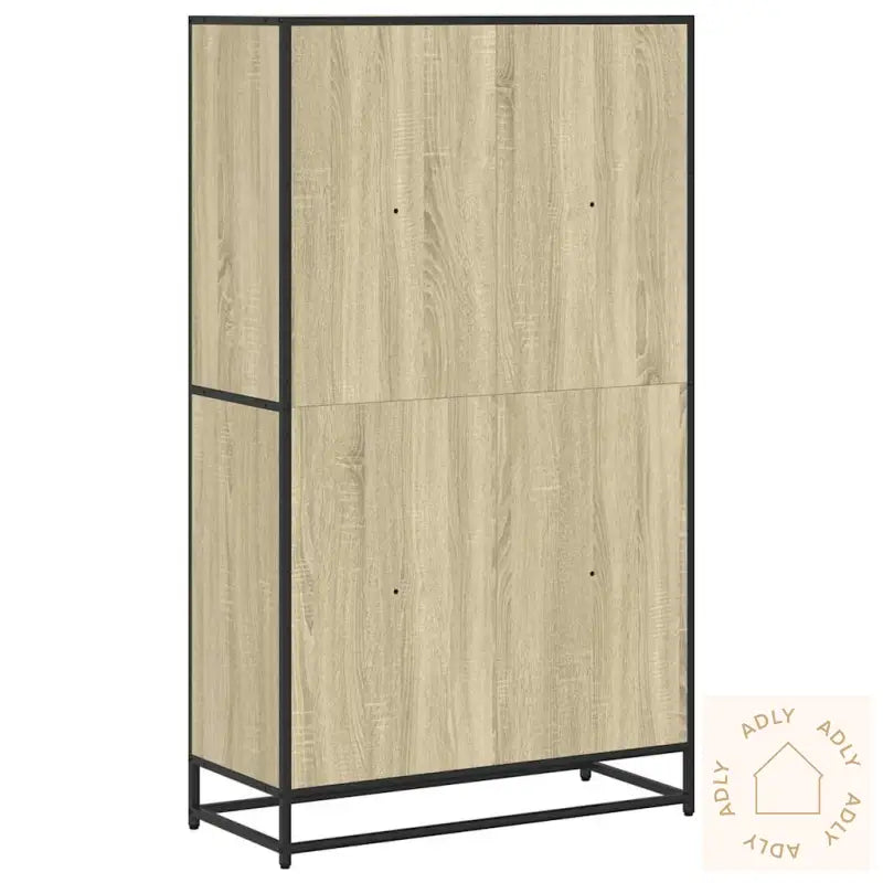 Bokhylle Sonoma Eik 80,5X35X139 Cm Konstruert Tre