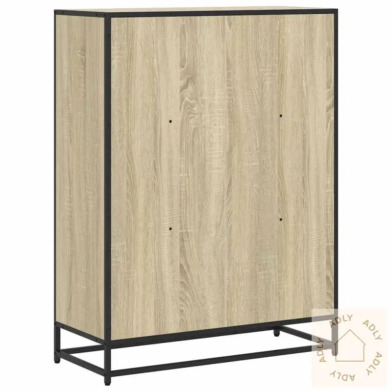Bokhylle Sonoma Eik 80,5X35X107,5 Cm Konstruert Tre