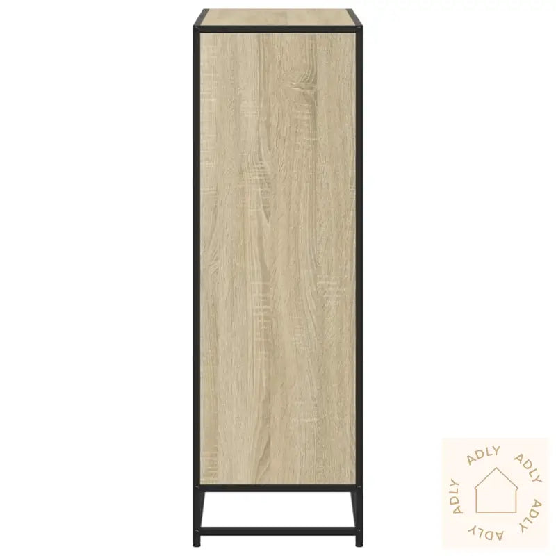 Bokhylle Sonoma Eik 80,5X35X107,5 Cm Konstruert Tre