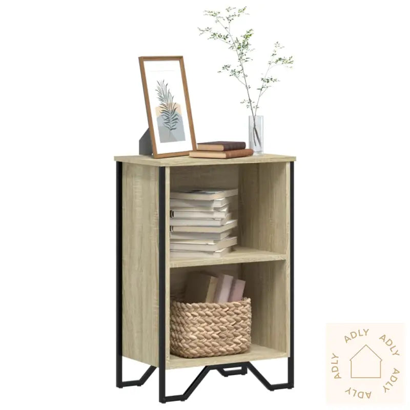 Bokhylle Sonoma Eik 50X31X74,5 Cm Konstruert Tre