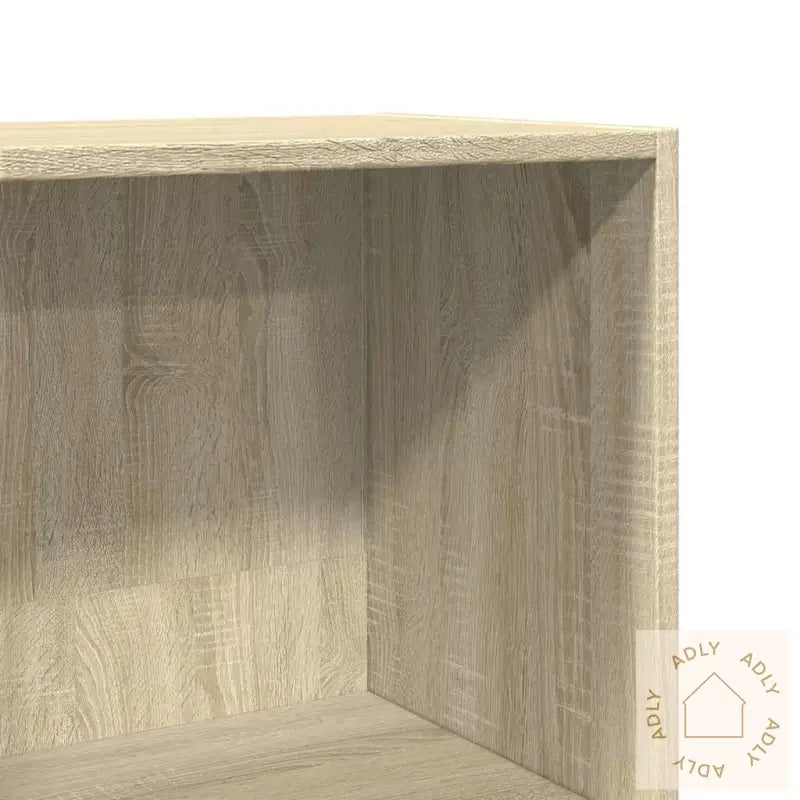 Bokhylle Sonoma Eik 60X30X114 Cm Konstruert Tre