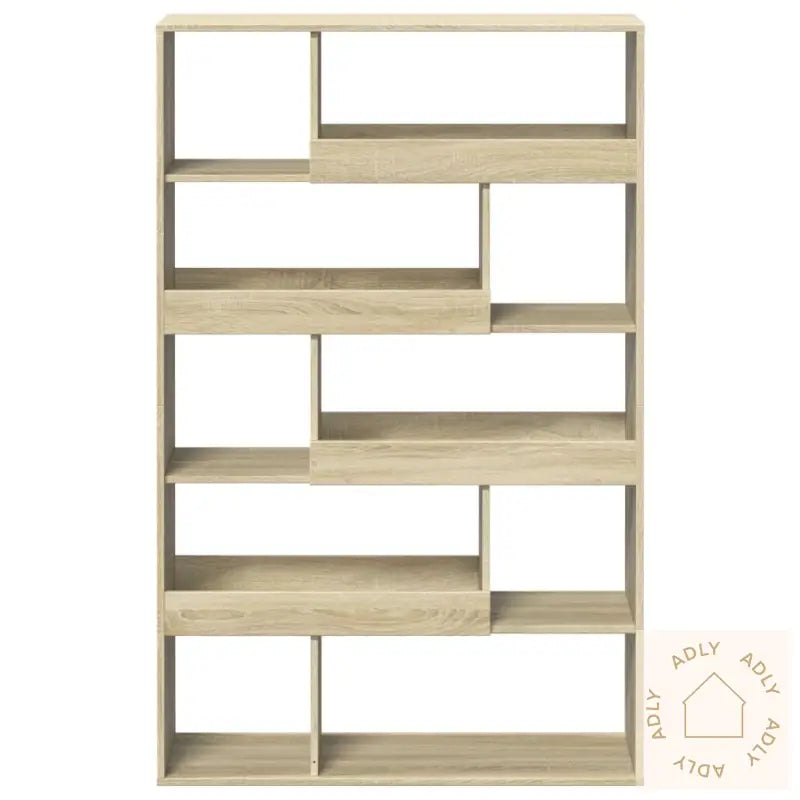 Bokhylle Sonoma Eik 100X33X156,5 Cm Konstruert Tre