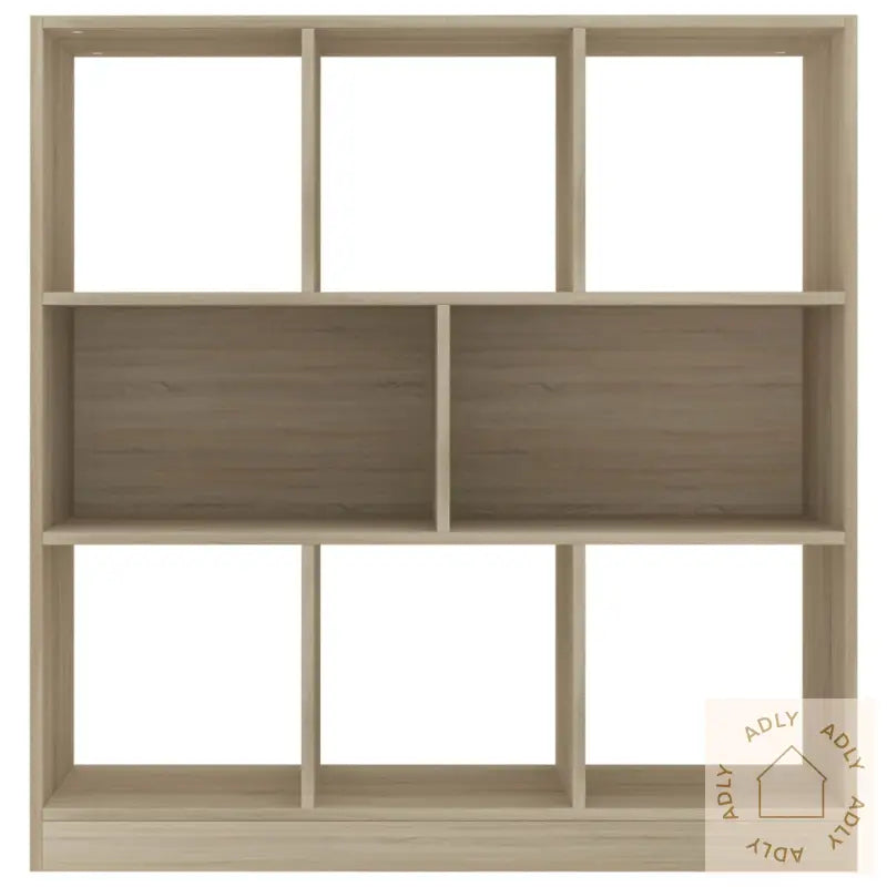 Bokhylle Sonoma Eik 97,5X29,5X100 Cm Konstruert Tre