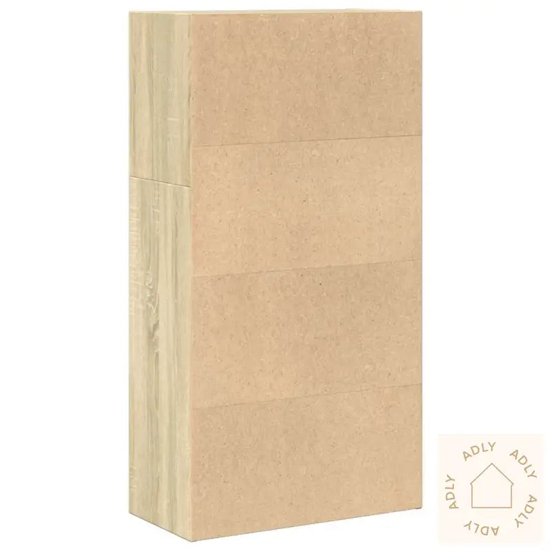 Bokhylle Sonoma Eik 60X30X114 Cm Konstruert Tre