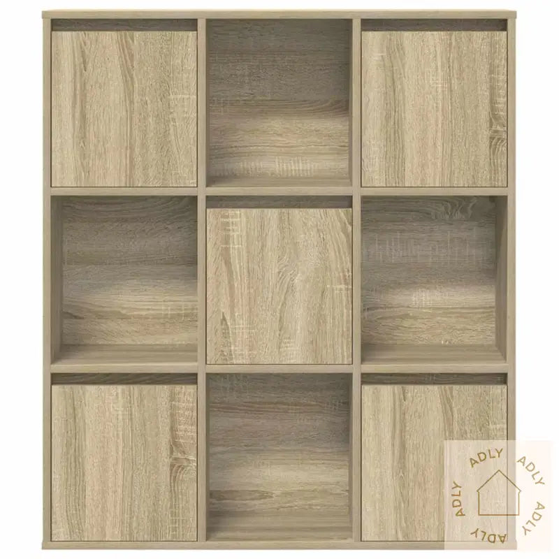 Bokhylle Sonoma Eik 89X24X101,5 Cm Konstruert Tre