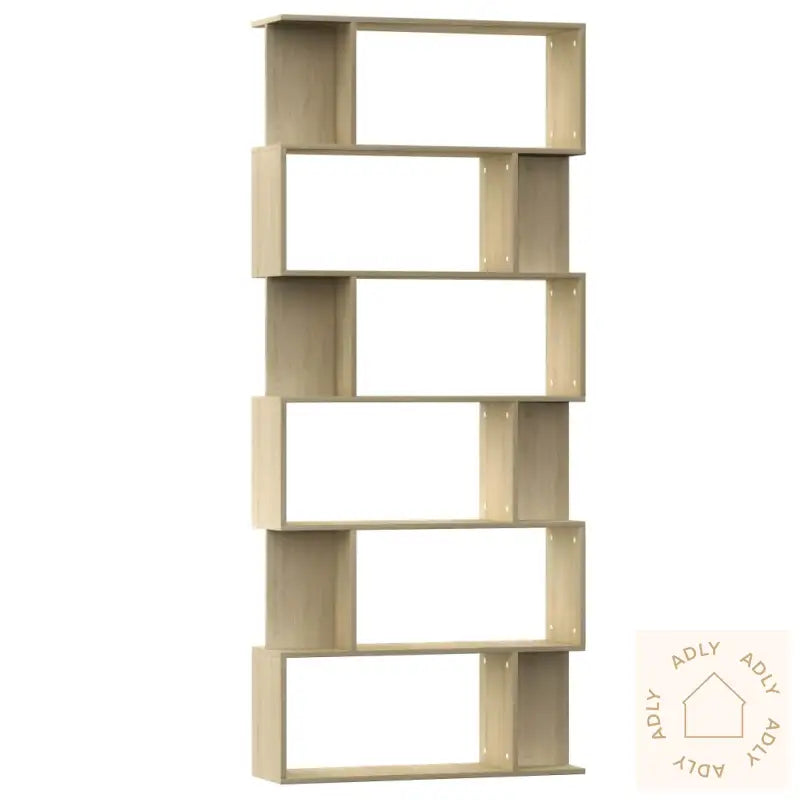 Bokhylle/Romdeler Sonoma Eik 80X24X192 Cm Konstruert Tre