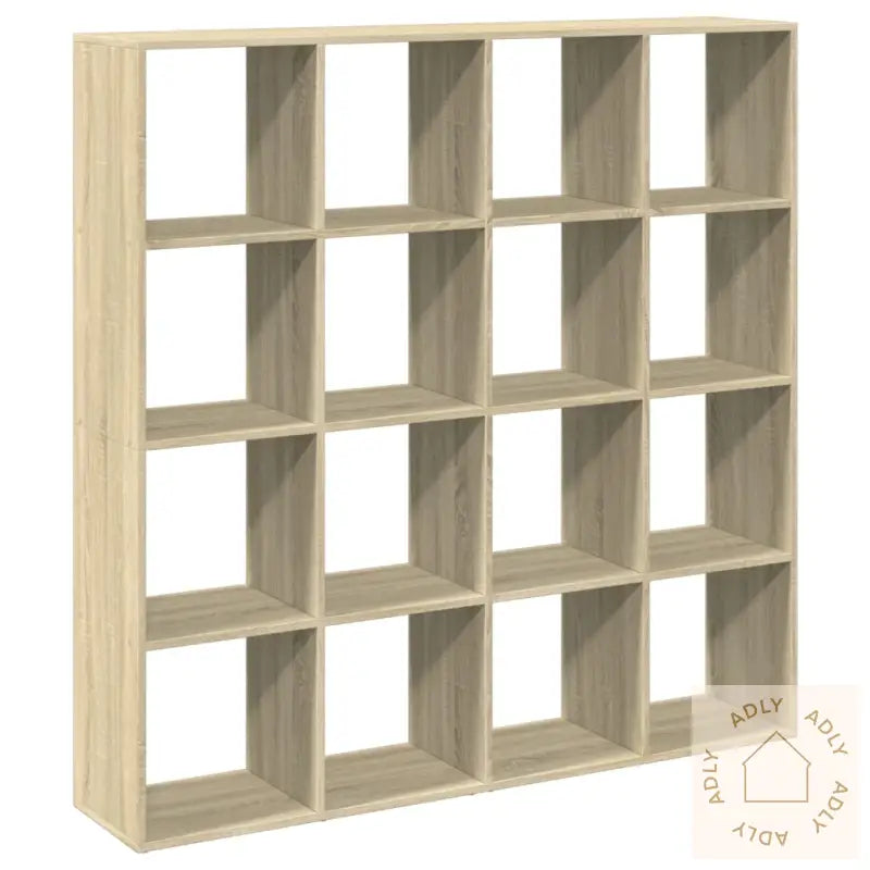 Bokhylle Sonoma Eik 137,5X29X137,5 Cm Konstruert Tre