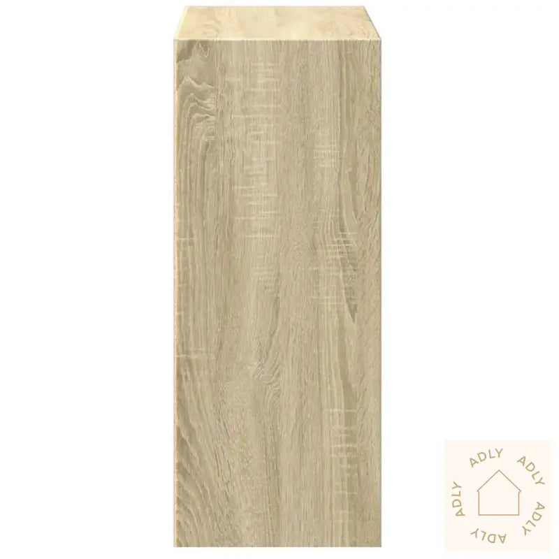 Bokhylle 2 Nivåer Sonoma Eik 40X30X76,5 Cm Konstruert Tre