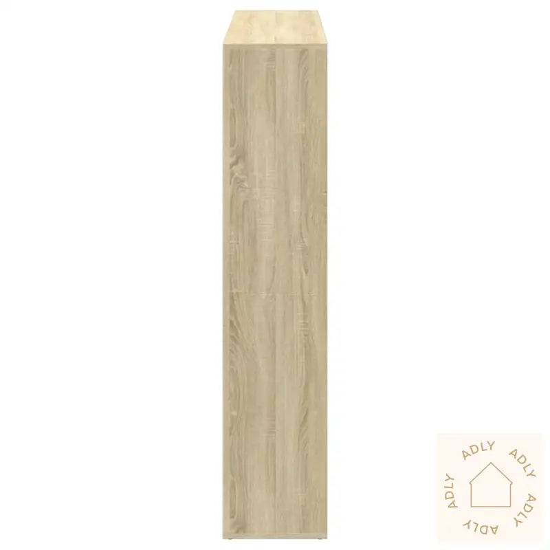 Bokhylle Sonoma Eik 137,5X29X137,5 Cm Konstruert Tre