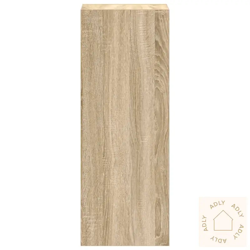 Bokhylle Stablebar Sonoma Eik 30X30X80 Cm Konstruert Tre