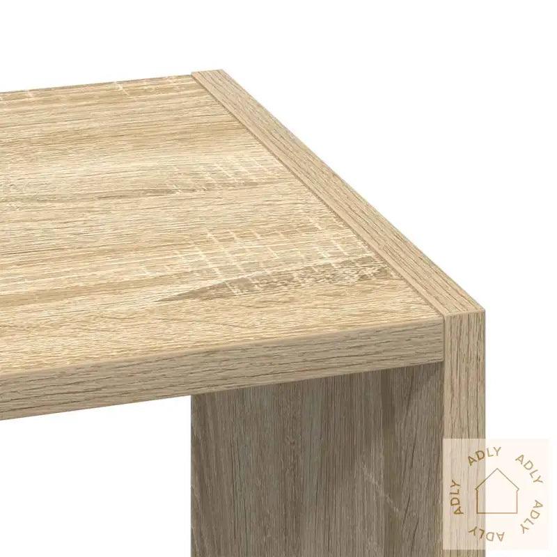 Bokhylle Stablebar Sonoma Eik 30X30X80 Cm Konstruert Tre