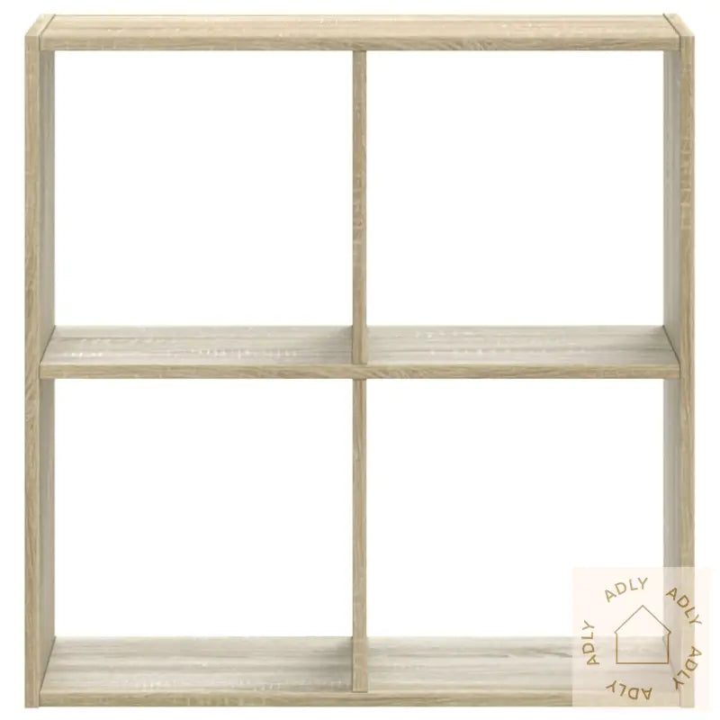 Bokhylle Sonoma Eik 68,5X32X68,5 Cm Konstruert Tre