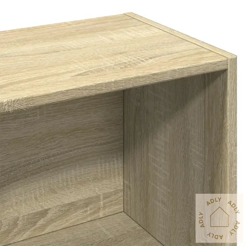 Bokhylle Sonoma Eik 57X28,5X107,5 Cm Konstruert Tre